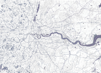 Fototapeta Mapa Londynu