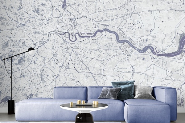 Fototapeta Mapa Londynu