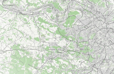 Fototapeta Mapa Paryża