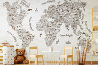 Mapa Świata dla Dzieci