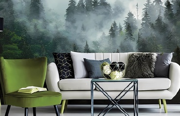 Fototapeta las we mgle – szyk i elegancja, której nie możesz sobie odmówić